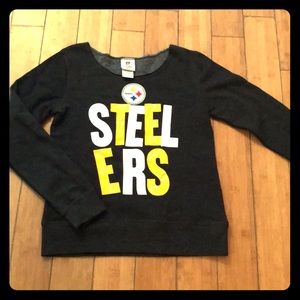 NFL Pittsburg Steelers sweatshirt, girls XL